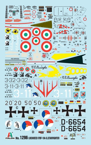 Italeri 1296 F-104 G &amp;quot;RECCE&amp;quot; 1/72 – zdjęcie 2