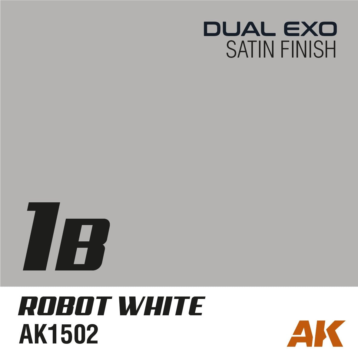 AK Interactive AK1502 DUAL EXO 1B – ROBOT WHITE 60ML – zdjęcie 2