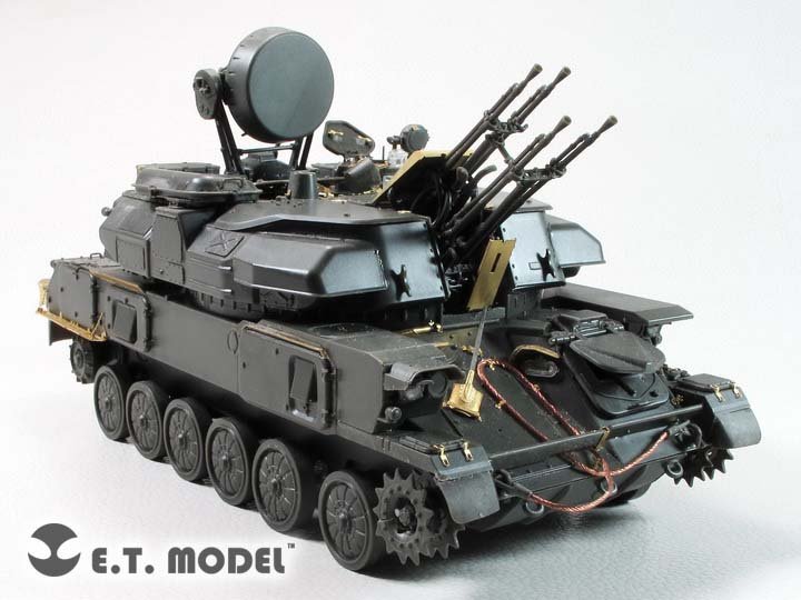 E.T. Model E35-258 German Flakpanzer GEPARD A1/A2 (For MENG TS-030) 1/35 – zdjęcie 5