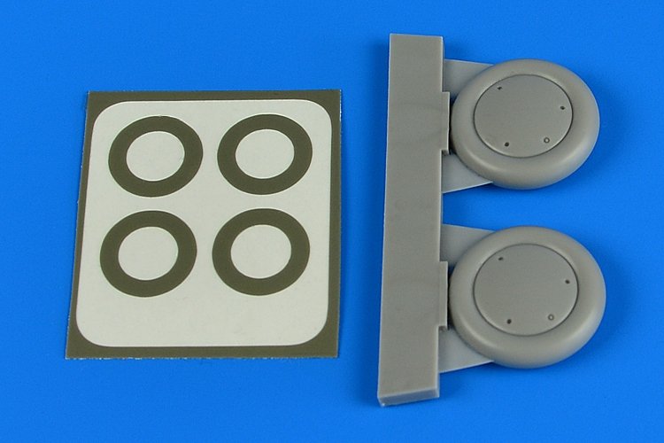 Aires 4717 Gloster Gladiator wheels & paint masks 1/48 RODEN / EDUARD