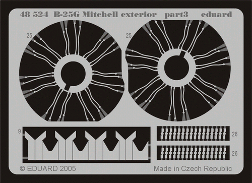 Eduard BIG4862 B-25G 1/48 ACCURATE MINIATURES – zdjęcie 3