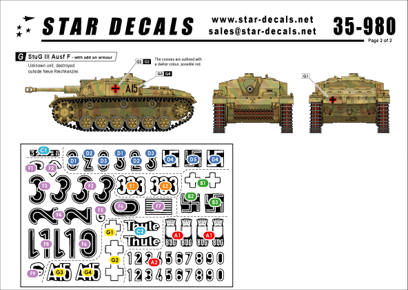 Star Decals 35-980 Berlin 2. Tanks and Trams inside the capital 1/35 – image 2