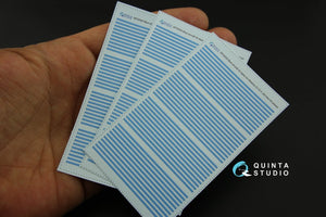 Quinta Studio QP32002 Blue rib tapes Albatros D.I-D.V (for All kit) 1/32 – zdjęcie 2