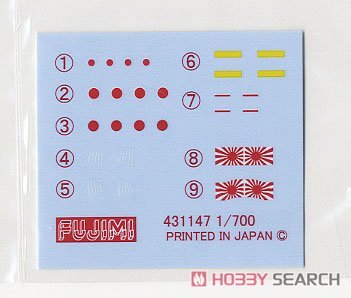 Fujimi 433141 TOKU-80 EX-1 Imperial Japanese Navy Heavy Cruiser Takao Class (w/Bottom of Ship, Base) 1/700 – zdjęcie 6