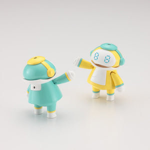 Hasegawa 64790 Creator Works Tiny MechatroMate 04 Aqua Green &amp;amp; Lemon – zdjęcie 3