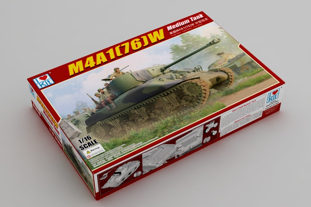 I Love Kit 61616 M4A1(76)W Medium Tank 1/16 – zdjęcie 2