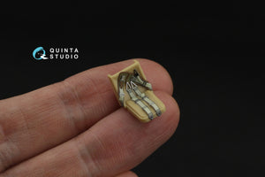 Quinta Studio QR+48096 WWII German fighter seat belts (with metal buckles) (All kits) 1/48 – zdjęcie 7