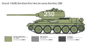Italeri 6585 T-34/85 Korean War 1/35 – zdjęcie 5