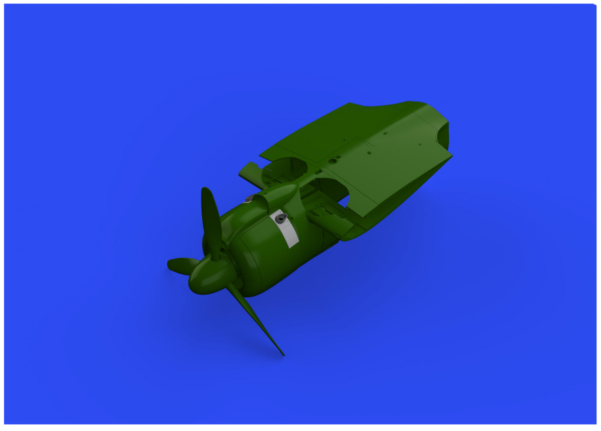 Eduard 648722 A6M2 exhausts PRINT EDUARD 1/48 – zdjęcie 3