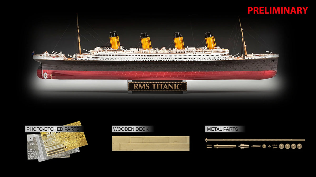 Revell 05243 Titanic Platinum Edition 1/400 – immagine 6