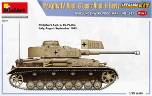 MiniArt 35333 Pz.Kpfw.IV Ausf. G Last/Ausf. H Early. NIBELUNGENWERK PROD. MAY-JUNE 1943. 2 IN 1 INTERIOR KIT 1/35 – zdjęcie 10