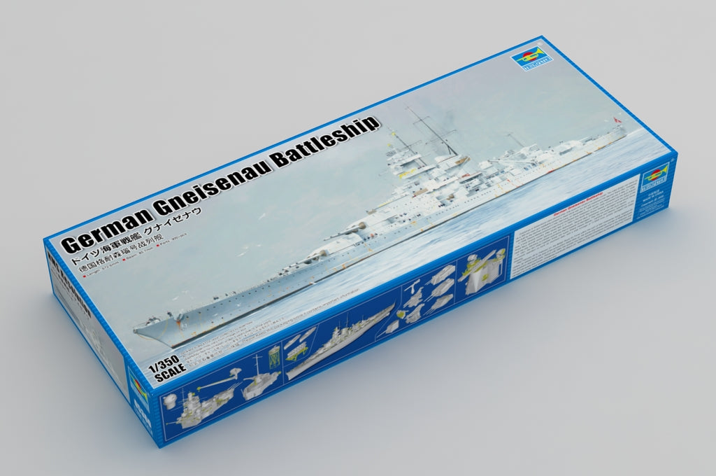 Trumpeter 05360 German Gneisenau Battleship 1/350 – immagine 2