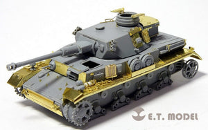 E.T. Model E72-014 WWII German Pz.Kpfw.IV Ausf.G For DRAGON 7278 1/72 – zdjęcie 5