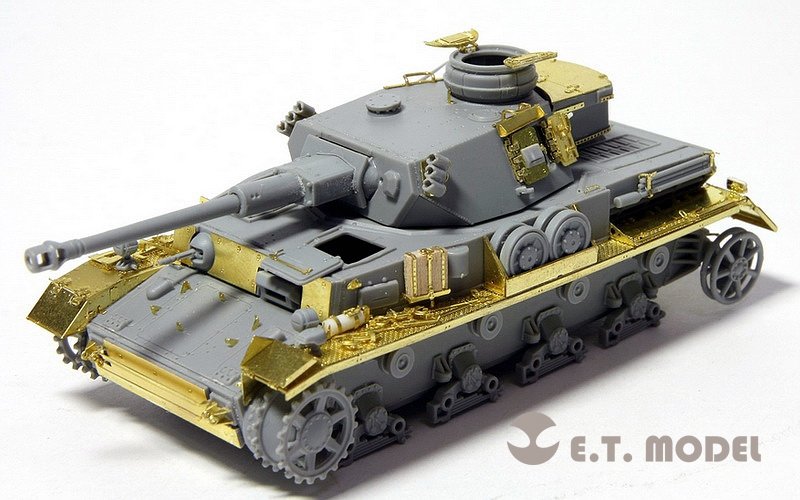 E.T. Model E72-014 WWII German Pz.Kpfw.IV Ausf.G For DRAGON 7278 1/72 – zdjęcie 5