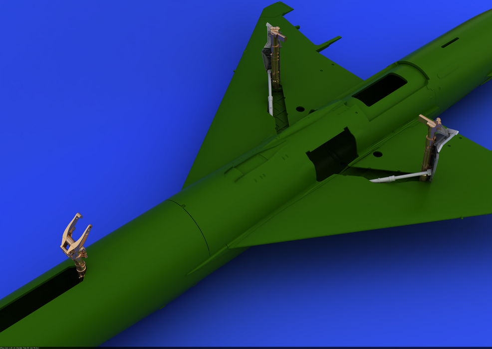 Eduard 648080 MiG-21 undercarriage legs BRONZE 1/48 (Eduard) – zdjęcie 4