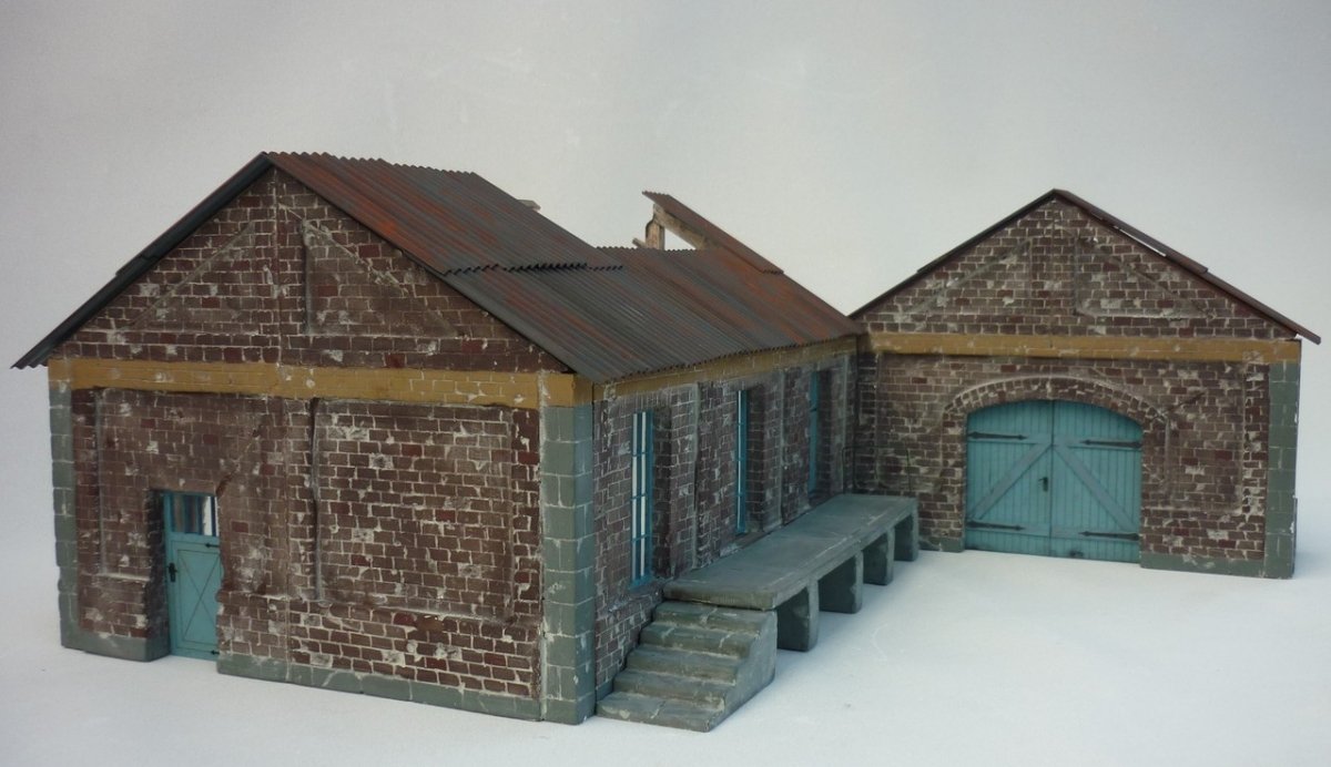 RT-Diorama 35211 Freight Shed (Modular System) 1/35 – zdjęcie 6