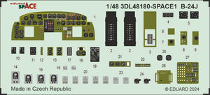 Eduard 3DL48180 B-24J SPACE HOBBY BOSS 1/48 – zdjęcie 4