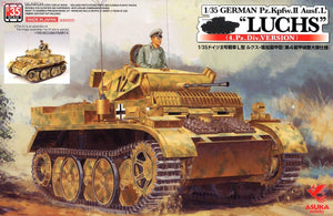 Asuka 35-006 German Pz.Kpfw.II Ausf.L LUCHS 4.PzDiv. 1/35