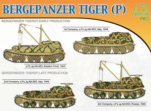 Dragon 7227 BERGEPANZER TIGER (P) 1/72 – Bild 3