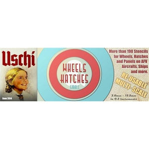 Uschi van der Rosten 2014 Wheels &amp;amp; Hatches Small (2 - 15.5mm incresent)