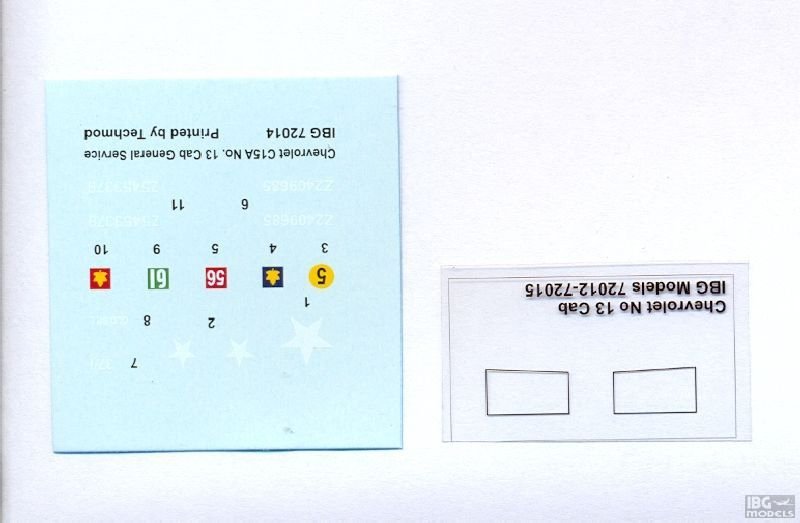 IBG 72014 Chevrolet C15A No.13 Cab General Service 1/72 – zdjęcie 4