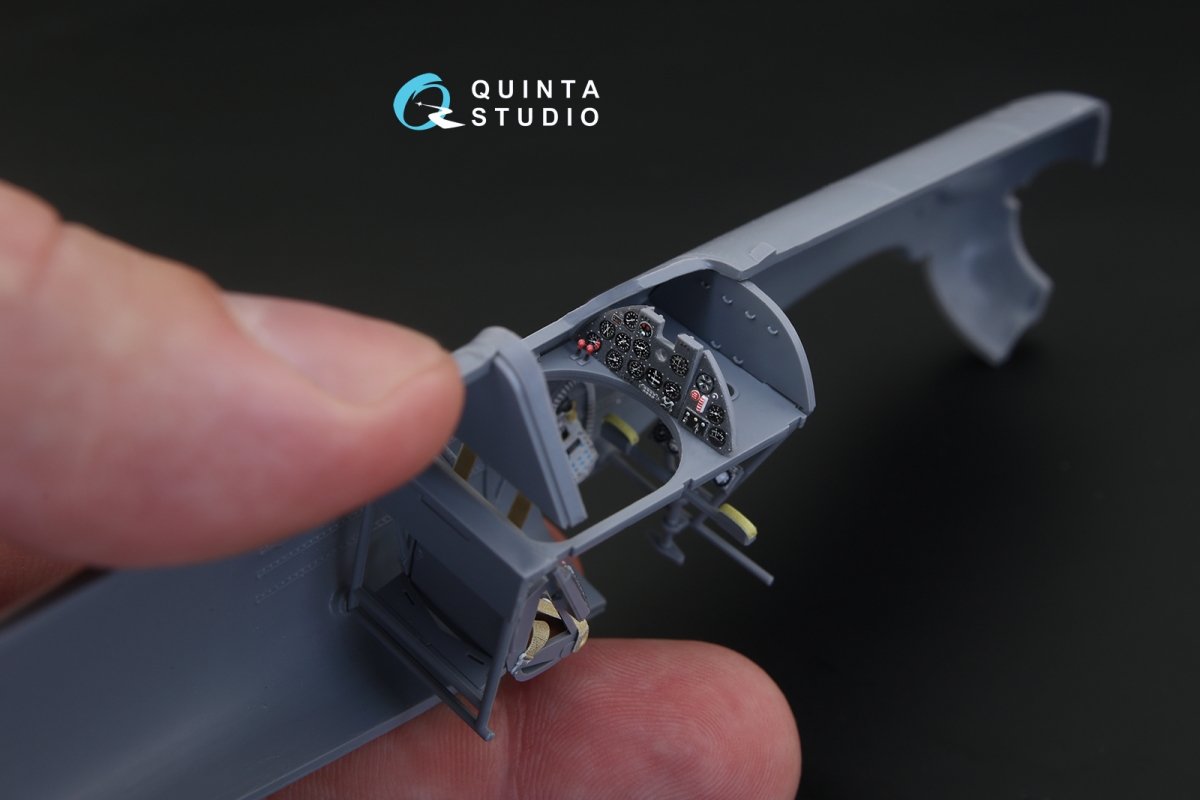 Quinta Studio QD32056 IAR - 81C 3D-Printed &amp;amp; colored Interior on decal paper (for Special Hobby kit) 1/32 – image 5