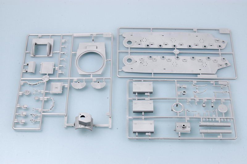 Trumpeter 00367 German Pz.Kpfm KV-2 754(r) Tank 1/35 – zdjęcie 7