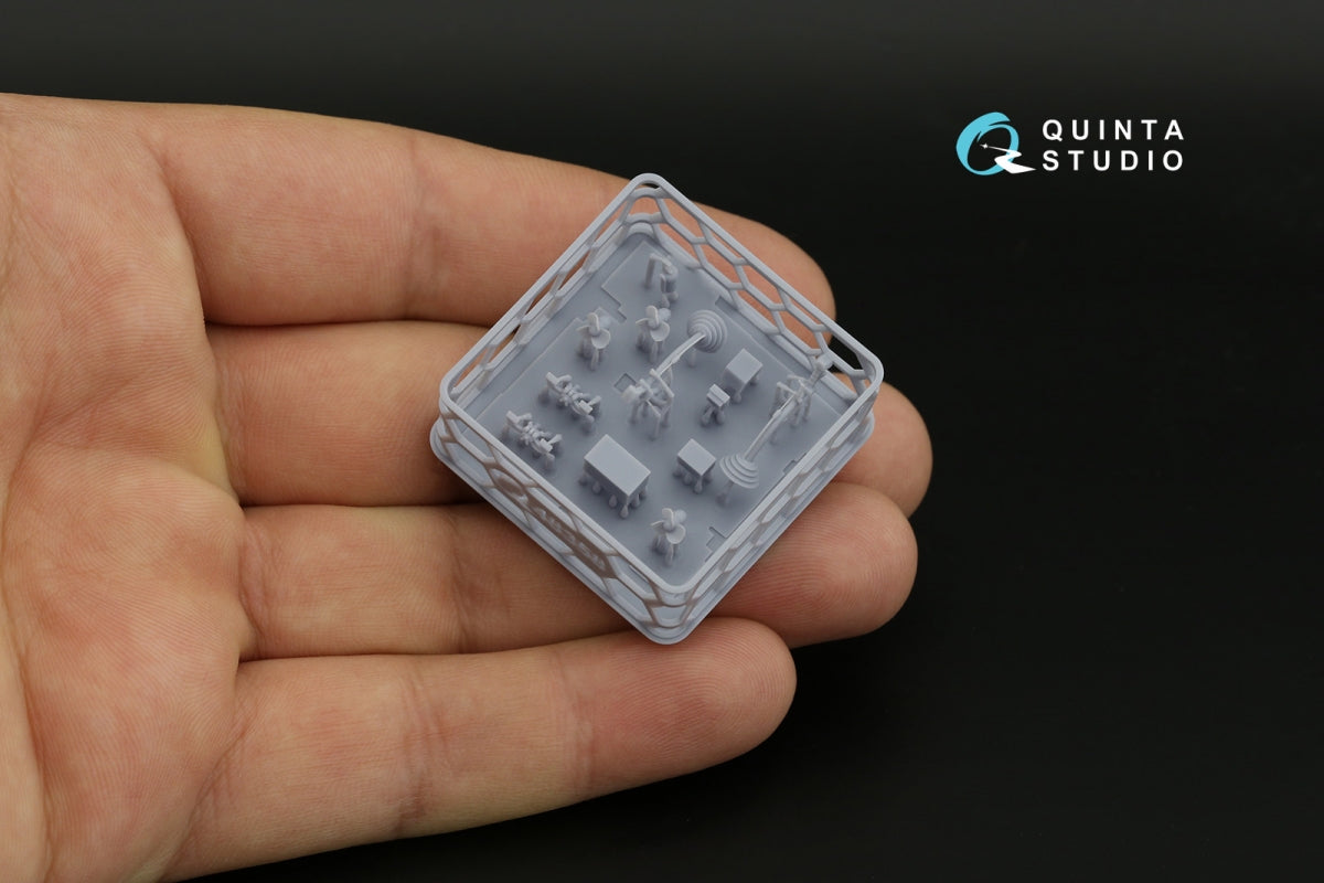 Quinta Studio QD+48358 Ka-27PL Trainer version 3D-Printed colored Interior on decal paper (Hobby Boss) (with 3D-printed resin parts) 1/48 – image 3