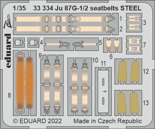 Eduard BIG33146 Ju 87G-1/2 BORDER MODEL 1/35 – image 3