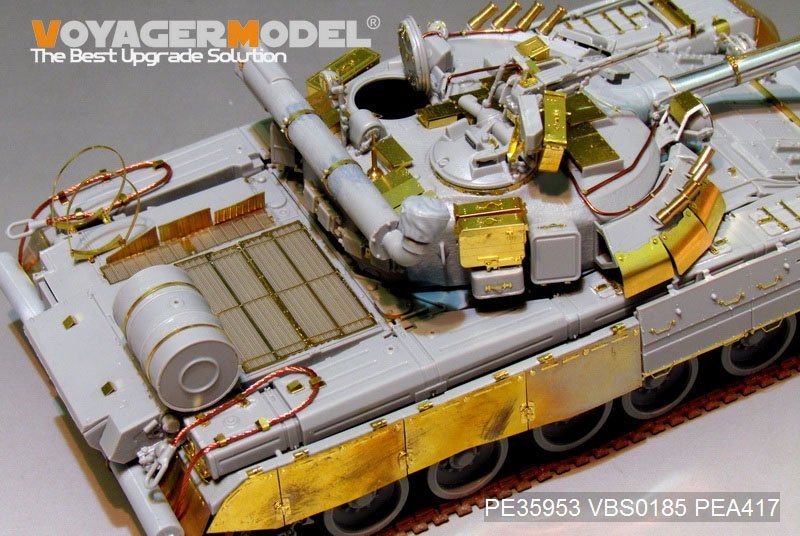 Voyager Model PE35953 Modern Russian T-80UD Main Battle Tank（smoke discharger include）For TRUMPETER 09527 1/35 – image 12