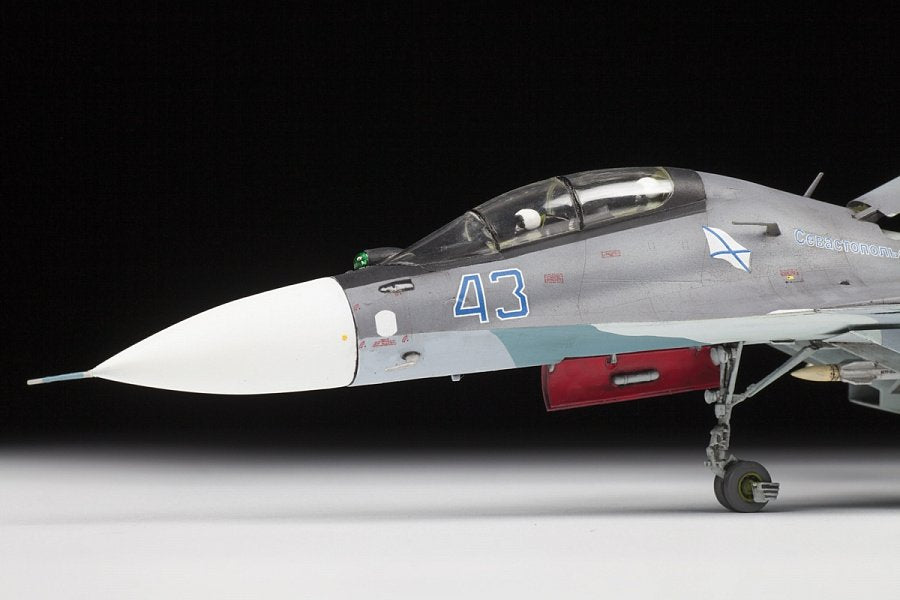 Zvezda 7314 Russian air superiority fighter SU-30SM &amp;quot;FLANKER C&amp;quot; 1/72 – zdjęcie 5