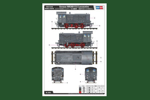 Hobby Boss 82913 German WR360 C12 Locomotive 1/72 – zdjęcie 2