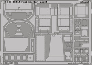 Eduard 49440 B-24J front interior 1/48 Revell – zdjęcie 2