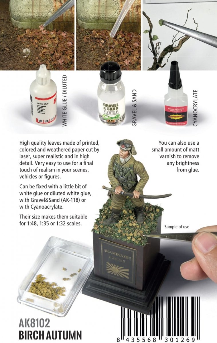 AK Interactive AK8102 BIRCH AUTUMN (TOP QUALITY) 1/35 – zdjęcie 3