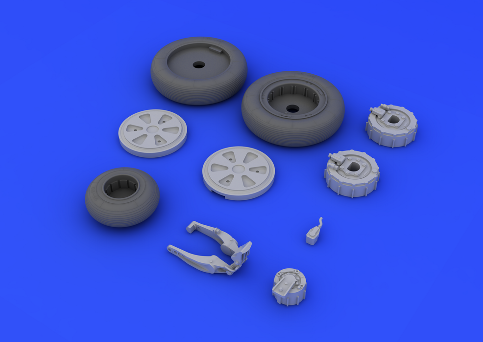 Eduard 648110 MiG-21PFM wheels 1/48 (EDUARD) – image 6