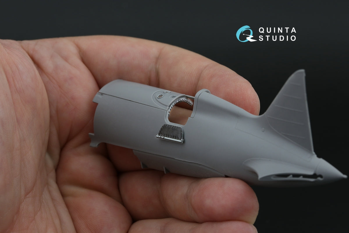 Quinta Studio QD48491 I-16 3D-Printed coloured Interior on decal paper (for Zvezda kit) 1/48 – Bild 5