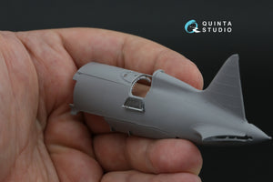 Quinta Studio QD48491 I-16 3D-Printed coloured Interior on decal paper (for Zvezda kit) 1/48 – Bild 5