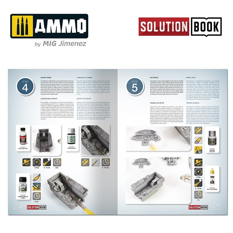 Ammo of Mig 6525 Solution Book. How to Paint Italian NATO Aircraft – imagen 2