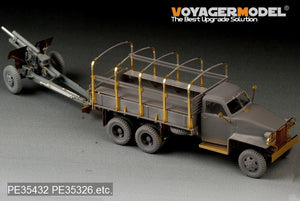Maquette Voyager PE35432 Camion Studebaker US6 russe de la Seconde Guerre mondiale pour ITALERI 6499 / ICM 35511 1/35  – image 15