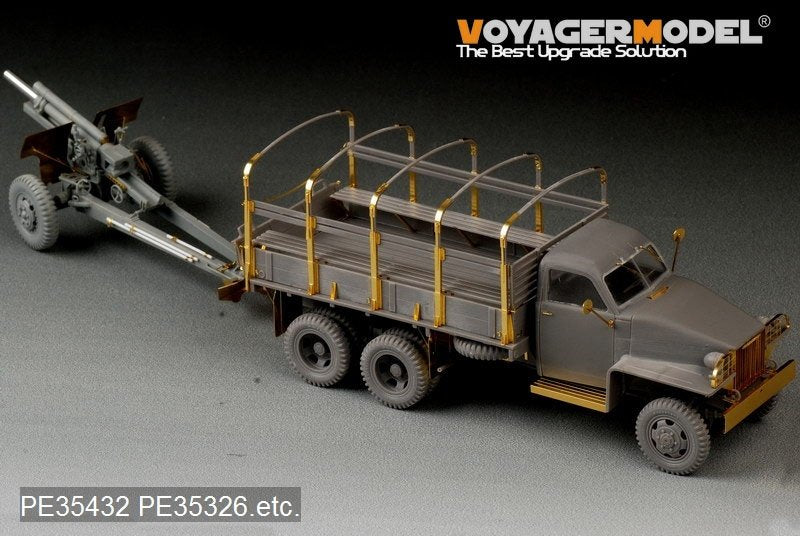 Maquette Voyager PE35432 Camion Studebaker US6 russe de la Seconde Guerre mondiale pour ITALERI 6499 / ICM 35511 1/35  – image 15