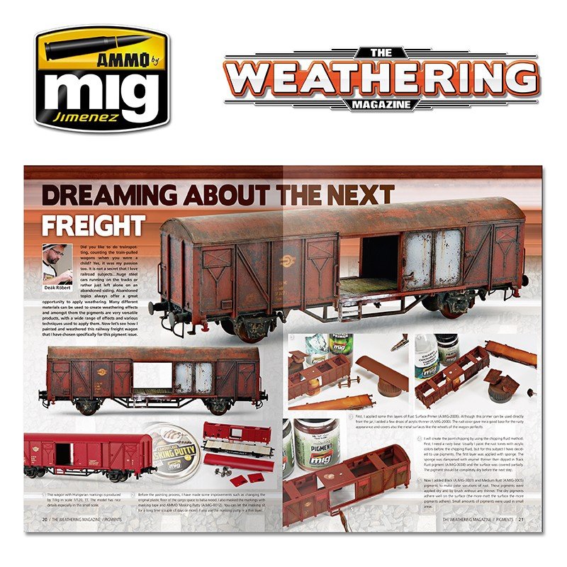 AMMO of Mig Jimenez 4518-EN TWM ISSUE 19 - PIGMENTS (ENGLISH) – zdjęcie 5