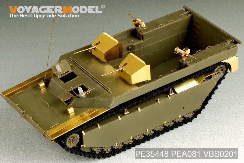 Voyager Model PE35448 WWII US LVT-4 Water Buffalo Landing Vehicle Tracked basic for AFV CLUB 35205 1/35 – zdjęcie 16