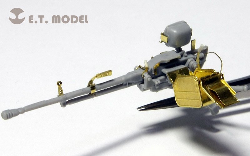 E.T. Model EA35-015 Chinese PLA 12.7mm AA Machinegun + Ammo Box 1/35 – zdjęcie 3