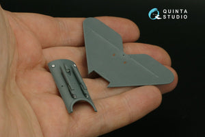 Quinta Studio QD48298 Fokker EV-DVIII 3D-Printed &amp;amp; colored Interior on decal paper (Eduard) 1/48 – image 9