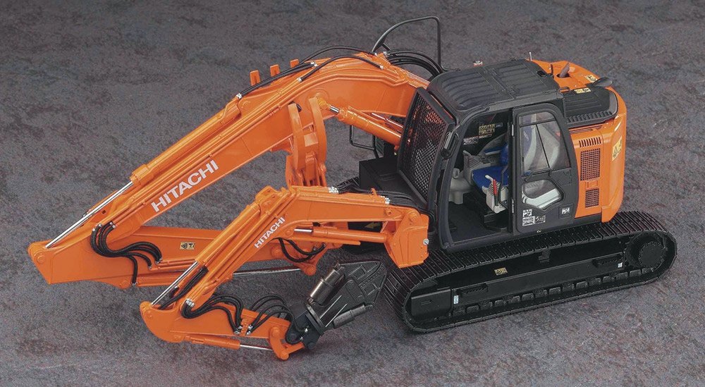 Hasegawa SW04 Hitachi Double Arm Working Machine Astaco Neo 1/35 – image 3