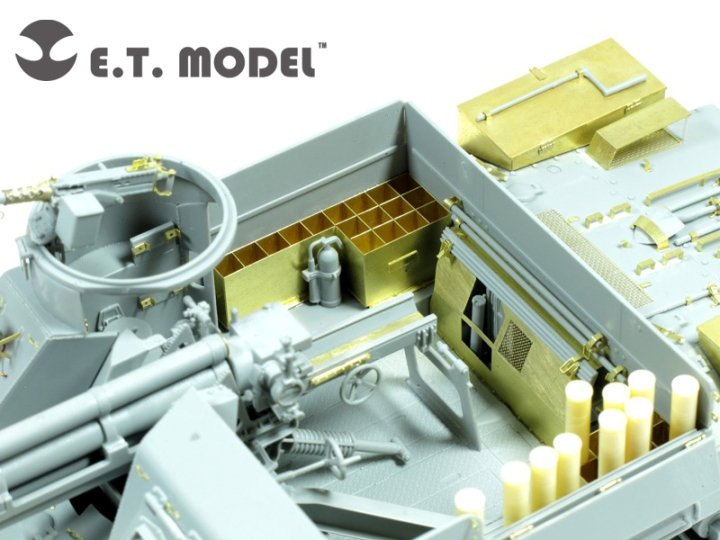 ET Model E35-052 WWII US M7 Priest Mid Production (For DRAGON 6637) (1/35) – image 4