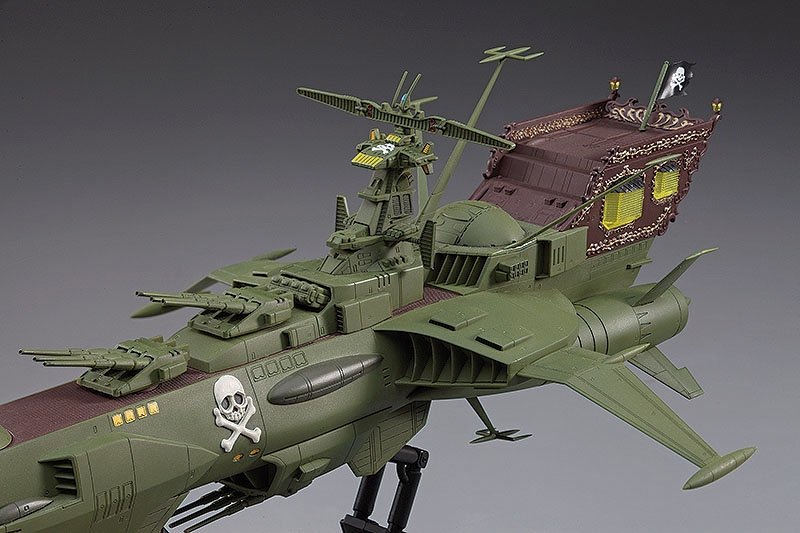 Hasegawa 64724 Space Pirate Battleship Arcadia First Ship Dimension Voyage 1/72 – zdjęcie 3