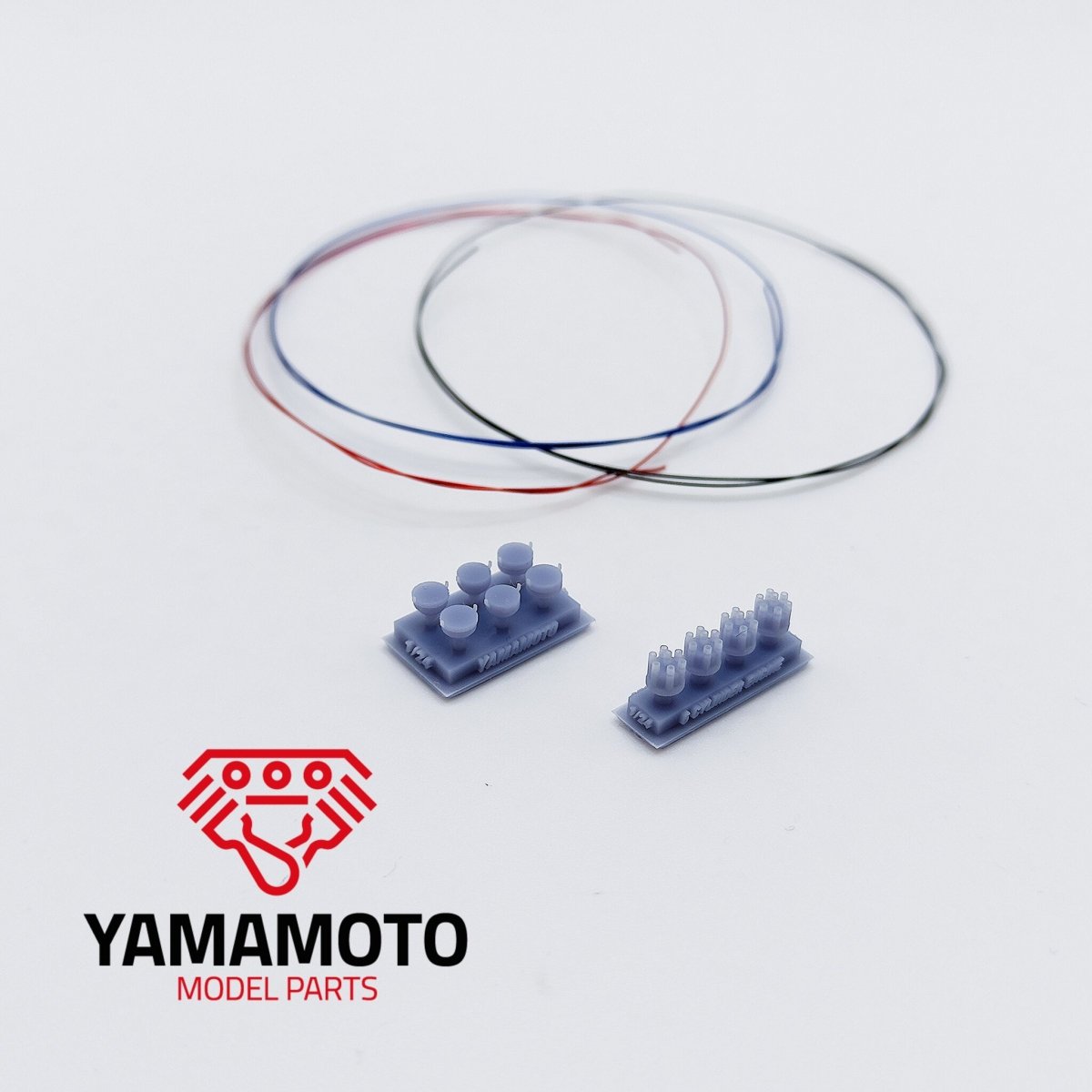 Yamamoto Model Parts YMPTUN71 Zestaw 4 aparatów zapłonowych do 6 cylindrów 1/24 – zdjęcie 2