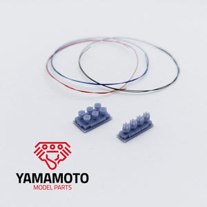 Yamamoto Model Parts YMPTUN71 Zestaw 4 aparatów zapłonowych do 6 cylindrów 1/24 – zdjęcie 2