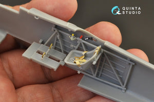 Quinta Studio QD48274 He 51B 3D-Printed &amp;amp; coloured Interior on decal paper (Roden) 1/48 – zdjęcie 8
